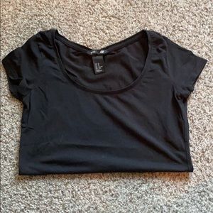 H&M black t-shirt XS